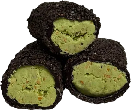 Green Chocolate Almond Roll