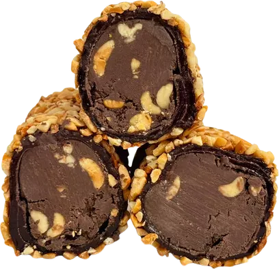 Dark Chocolate Peanut Roll