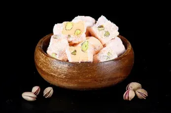 Orange Double Pistachio Delight, Coconut