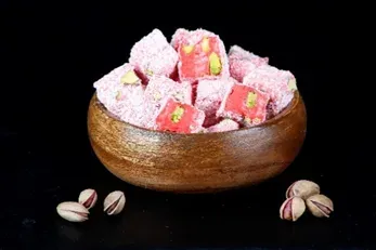 Strawberry Double Pistachio Delight, Coconut