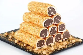 Milk Chocolate Kadayif Roll