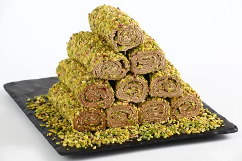 Chocolate Pistachio Roll