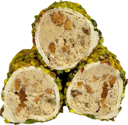 Premium Pistachio Roll with Almond Cream