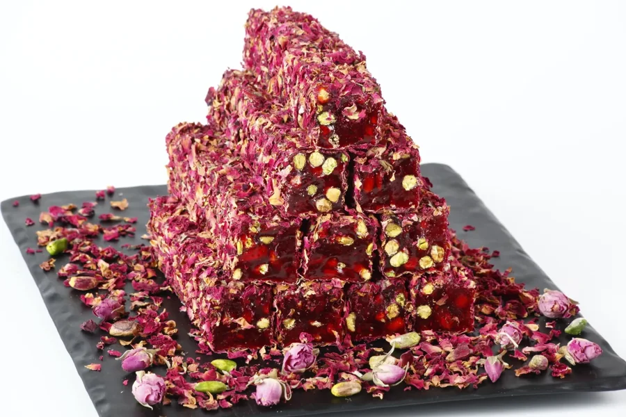 Rose Petal Pistachio Finger
