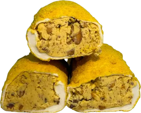 Lemon Almond Velvet Roll