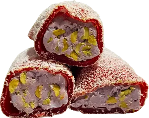 Blackberry Peanut Roll, Coconut