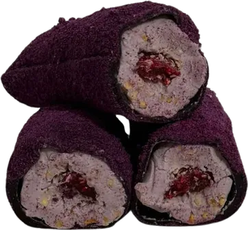 Sour Blackberry Roll, Purple Coating