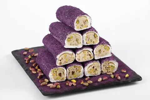 Roll with Purple Coating